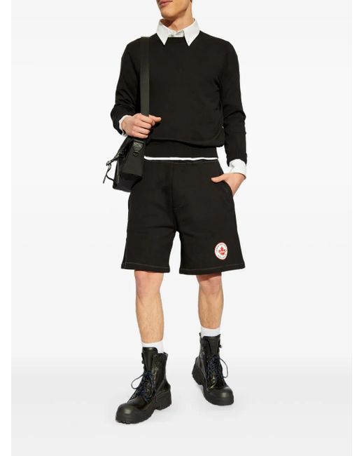 Jersey Liso DSquared² de hombre de color Black