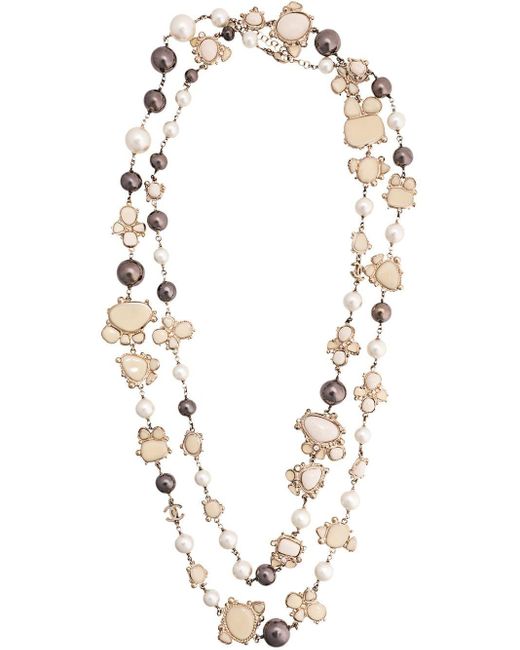 Chanel Faux-Pearls Costume Linked Necklace sold at auction on 17th November