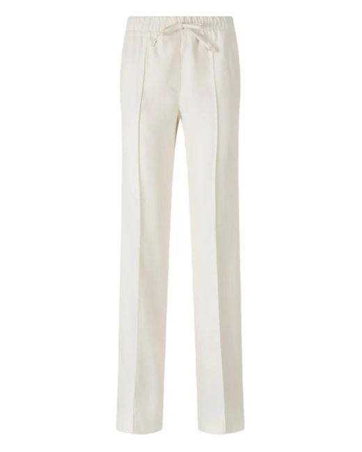 Tom Ford White Drawstring Trousers