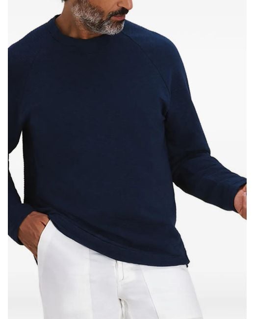 Fortela Blue Indiana Long-Sleeves T-Shirt for men