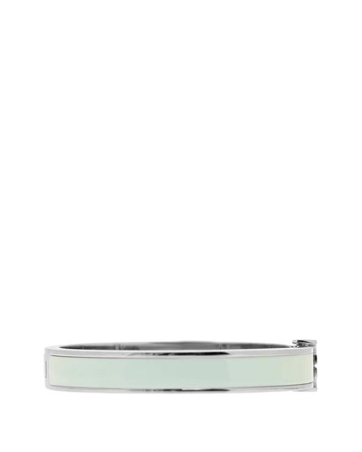 Tory Burch White Medium Icon Bracelet
