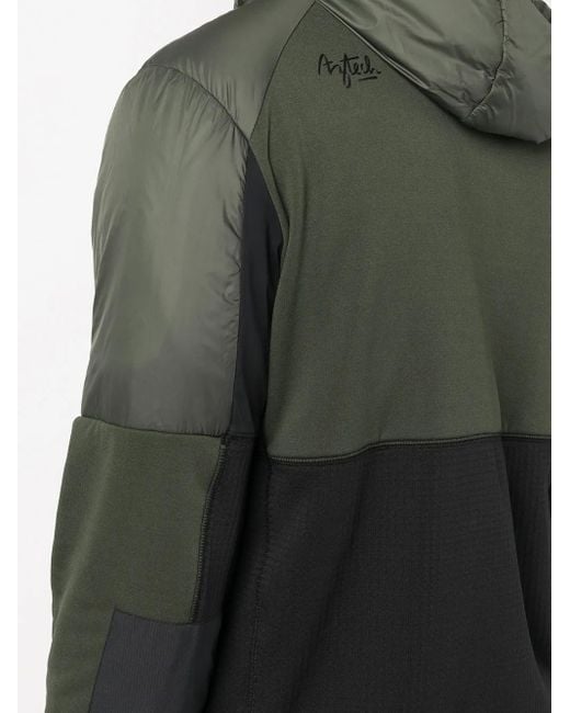 Aztech Mountain Gray Ozone Quilted Fleece Midlayer Jacket for men