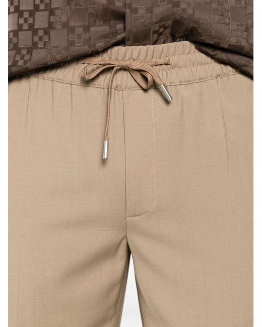 Sandro Natural Elastic-Waistband Trousers for men