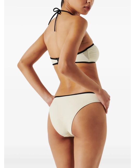 Karl Lagerfeld White Hotel Karl Bikini Bottoms