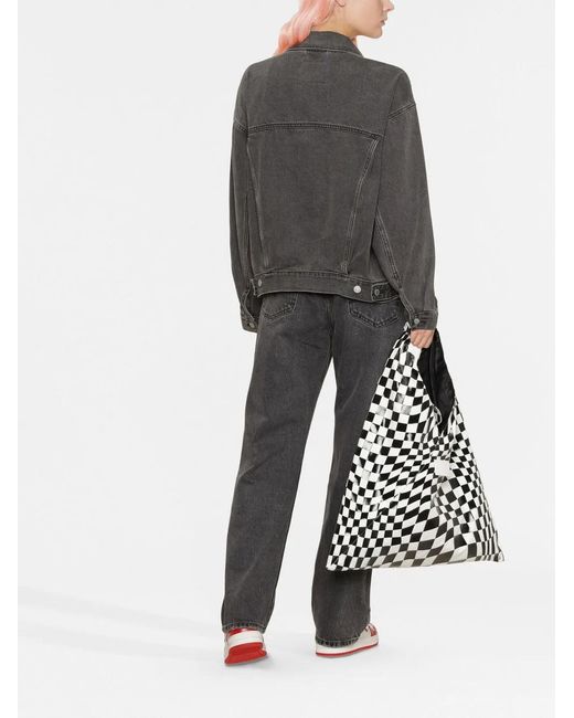 Levi's Black Buttoned-Up Denim Jacket