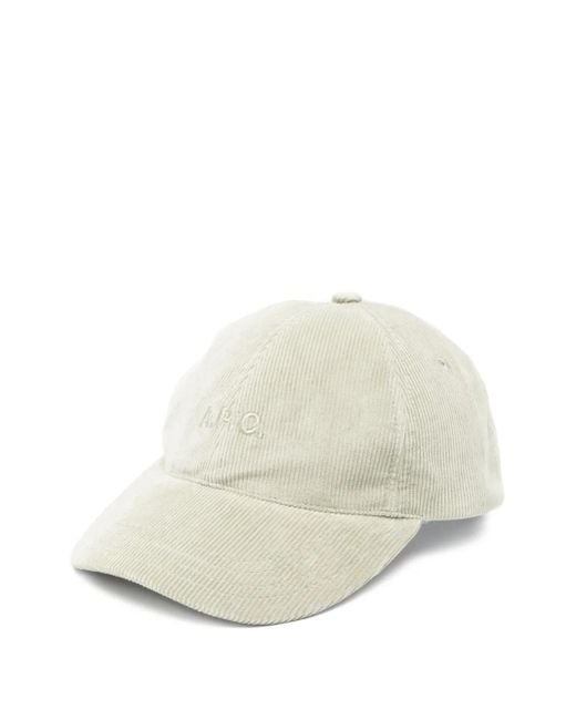 Gorra Charlie A.P.C. de color White