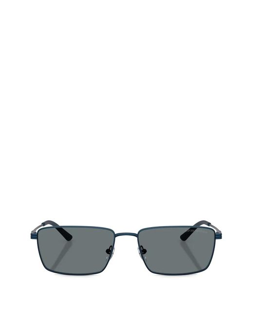 Emporio Armani Gray Rectangle Frames Sunglasses for men