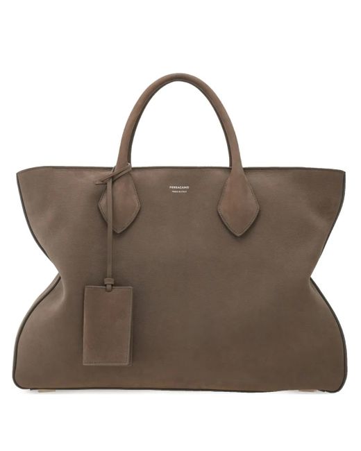 Ferragamo Großer Shopper in Brown für Herren