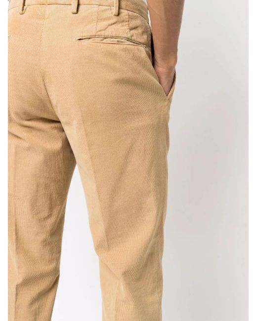 Incotex Natural Straight-Leg Corduroy Trousers for men