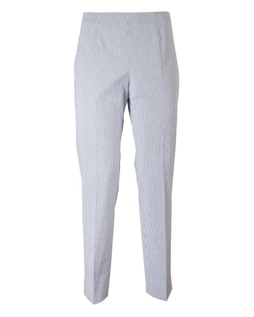 Berwich Gray Striped Trousers