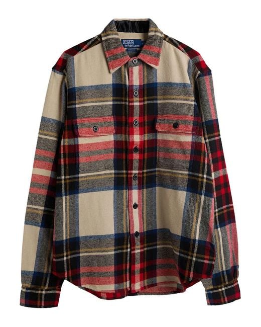 Polo Ralph Lauren Black Long Sleeve-Sport Shirt for men