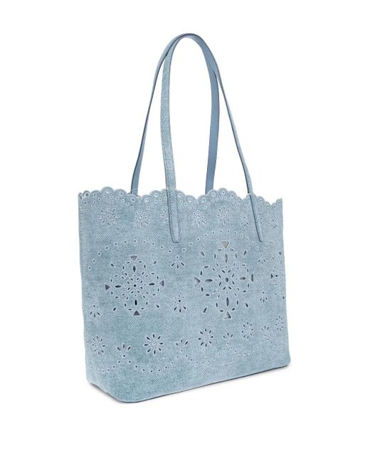 Borsa Tote Do It All Grande di Kate Spade in Blue