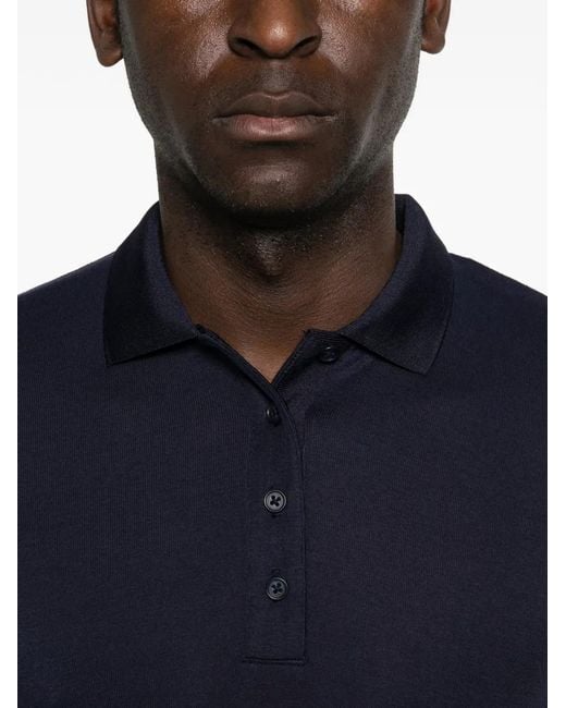 Entire studios Blue Long-Sleeve Polo Shirt