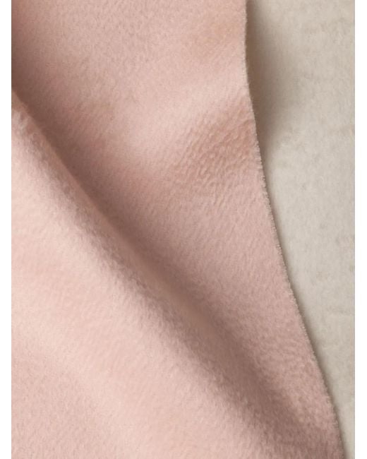 Prada Pink Reversible Cashmere Scarf