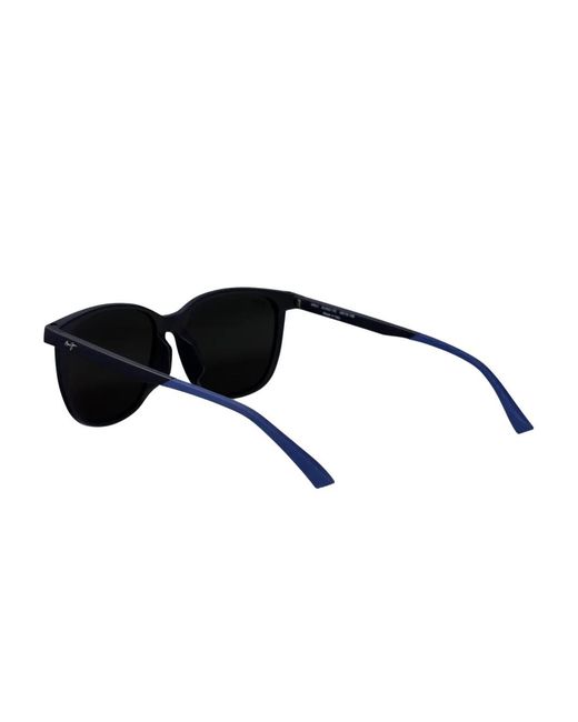 Maui Jim Black Round-Frame Sunglasses for men