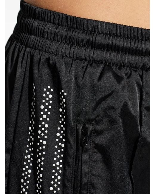 Adidas Black Dotted Track Pants