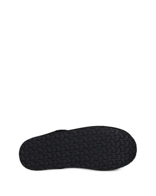 Just Cavalli Black Round-Toe Mules