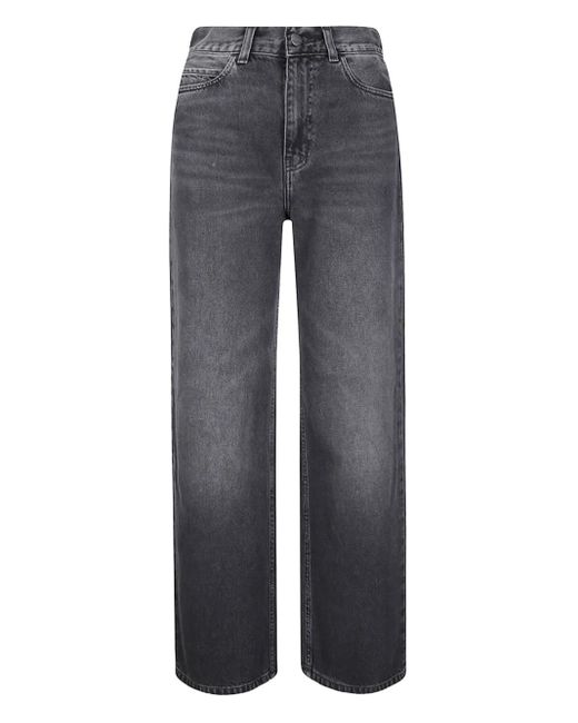 Jeans Con Design A Cinque Tasche di Carhartt in Gray