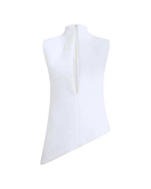 Khaite White "Von" Top