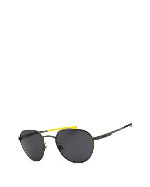 Carrera Black Geometric-Frame Sunglasses for men