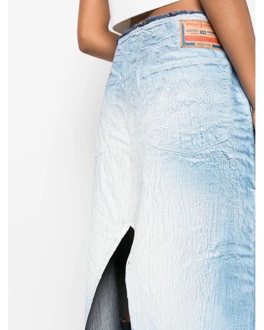 DIESEL Blue Maxi Skirts