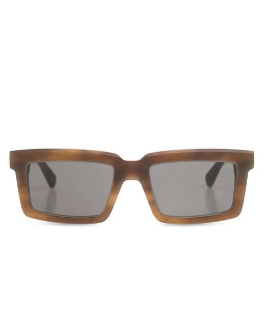Mykita Gray Dakar Rectangle-Frame Sunglasses