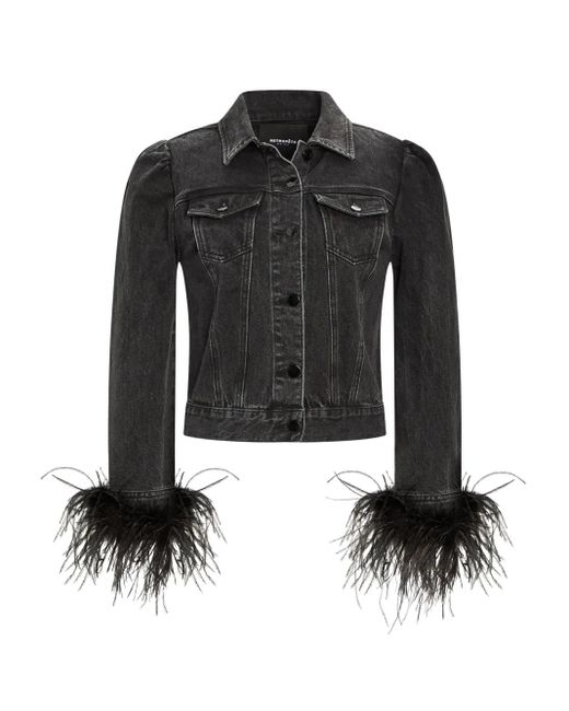 retroféte Black Libby Denim Jacket