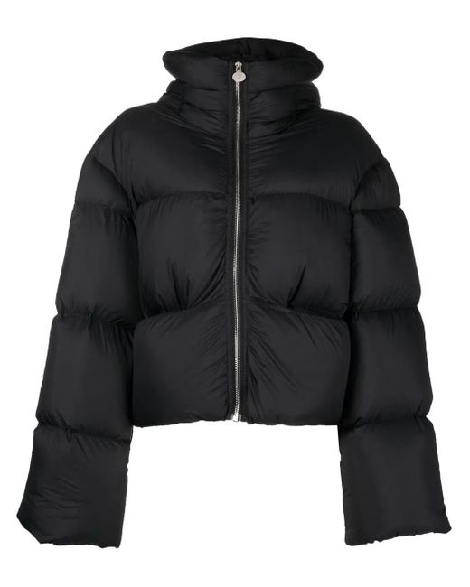 Ienki Ienki Black Cropped Puffer Jacket