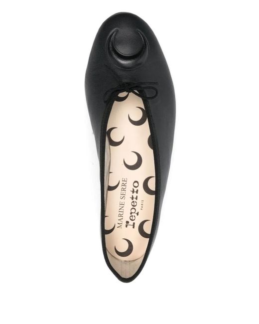 MARINE SERRE Gray X Camille Repetto Lilouh Ballet Flats