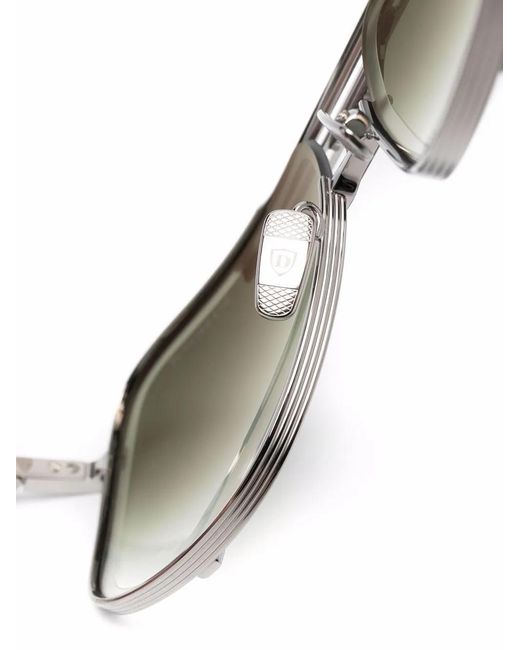 Dita Eyewear Green Mach-Five Navigator-Frame Sunglasses
