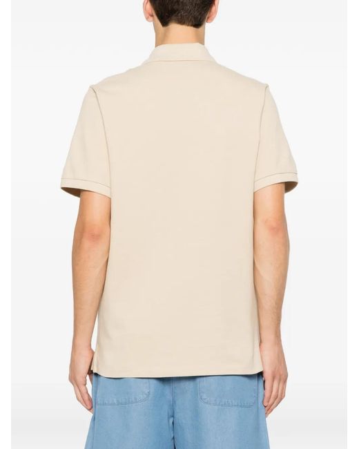 Sandro Poloshirt Mit Monogramm-Patch in White für Herren