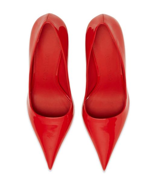 Ferragamo pointed toe clearance pumps