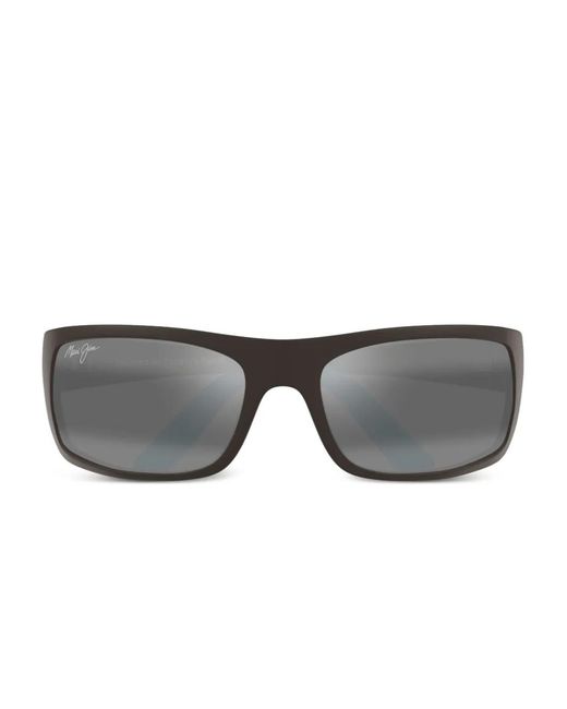 Maui Jim Gray Rectangle Sunglasses