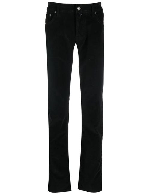 Jacob Cohen Black Uqe0736S3838 Pantalon Pana for men