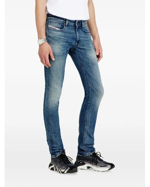 DIESEL Blue 1979 Sleenker Skinny Jeans for men