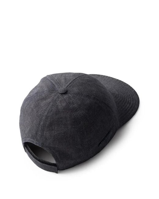 Prada Blue Denim Baseball Cap