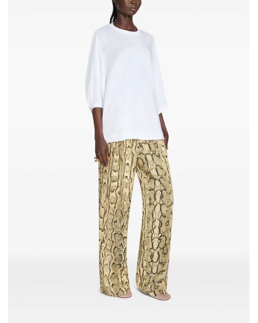 Dries Van Noten White Herissa T-Shirt