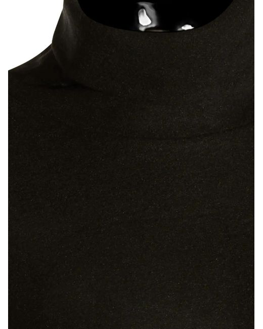 Thom Krom Black High-Neck Long-Sleeve T-Shirt