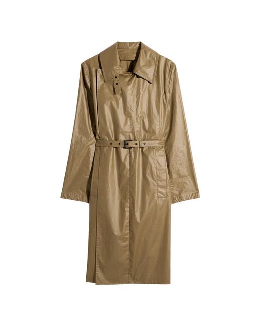 Lemaire Natural Belted Wrap Coat
