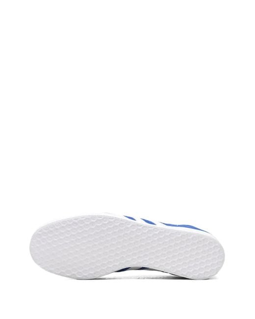 Adidas Blue Gazelle /Cloud/ Metallic" Sneakers