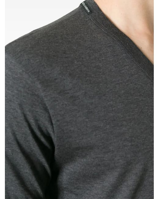 Dolce & Gabbana Gray Classic T-Shirt for men