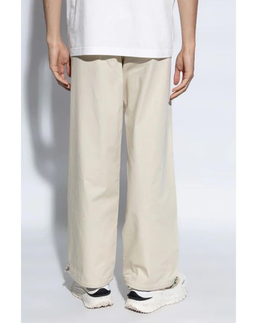 Moncler Canvas Broek in het White voor heren