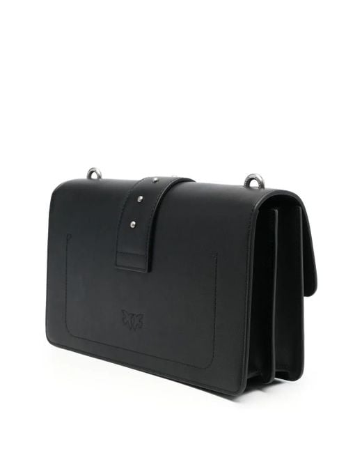 Pinko Black Classic Love Icon Umhängetasche