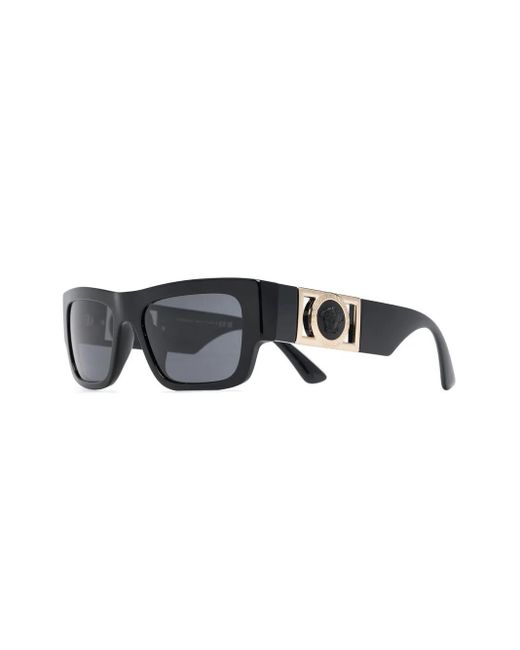 Versace Black Square-Frame Sunglasses