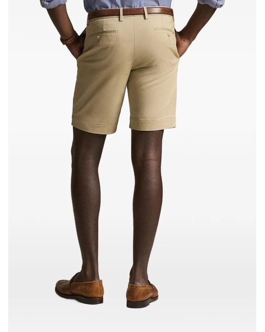 Polo Ralph Lauren Natural Buttoned Chino Shorts for men