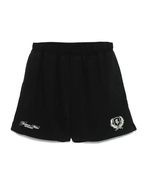 Represent Crest Shorts in Black für Herren