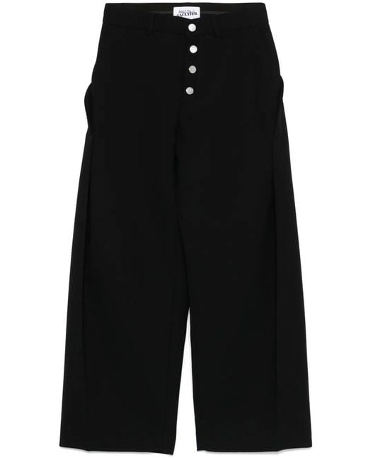 Jean Paul Gaultier Black Tailored Trousers