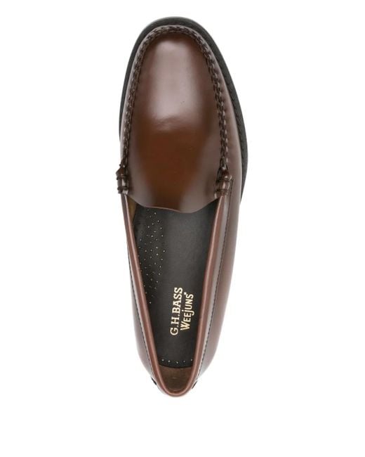 G.H.BASS Brown Weejuns Venetian Loafers for men