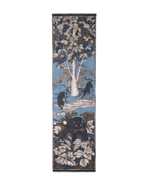 Inoui Edition Gray Panthere Scarf