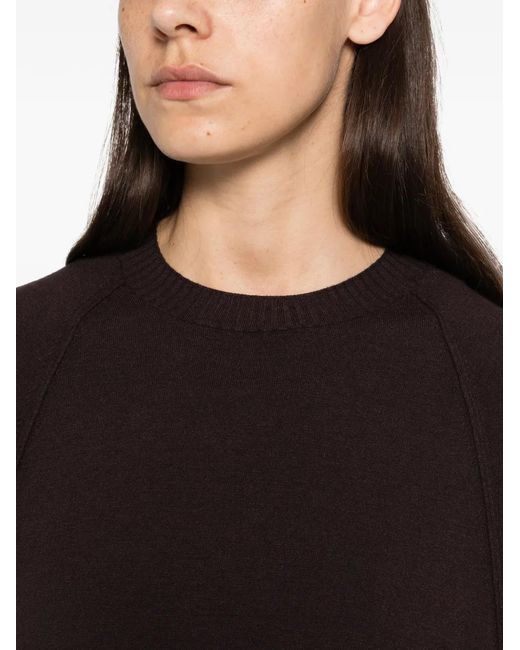 Twinset Blue Raglan-Sleeve Sweater